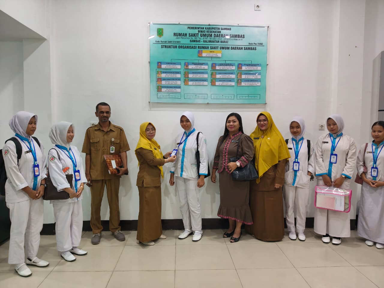 RSUD Sambas Terima Siswa PKL  SMK Karya Mandiri Sambas